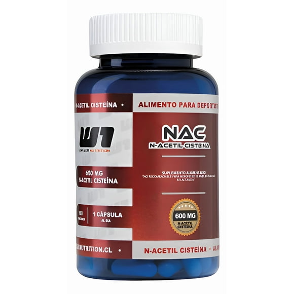 Protector Hepático Nac L-cisteína 600mg 100caps