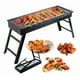 thumbnail image 1 of Parrilla De Carbón Portátil Plegable Acero Inoxidable Color Negro, 1 of 3