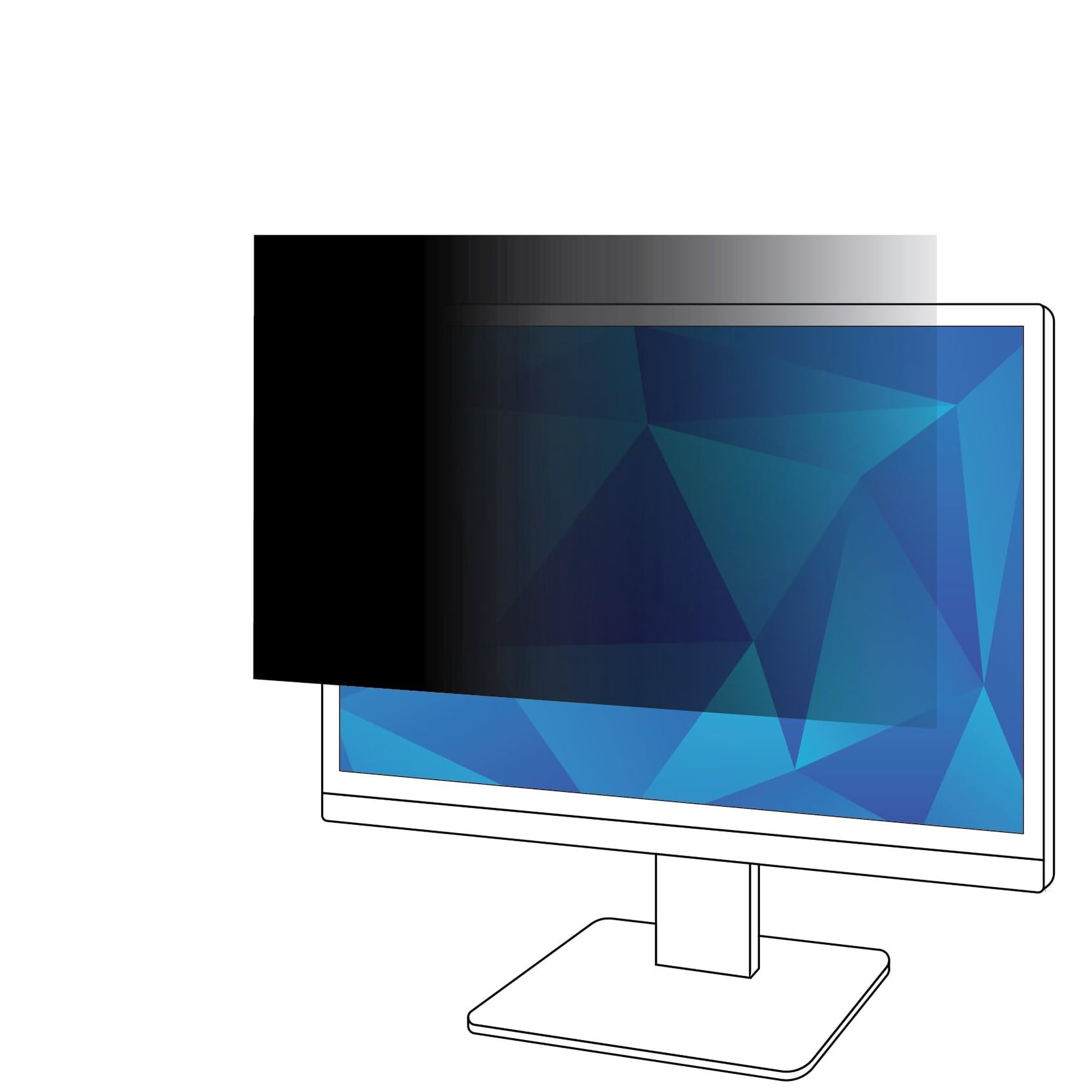 Filtro De Privacidad 3m Pf240w1b Para Monitor 16:10 De 24 Pulgadas