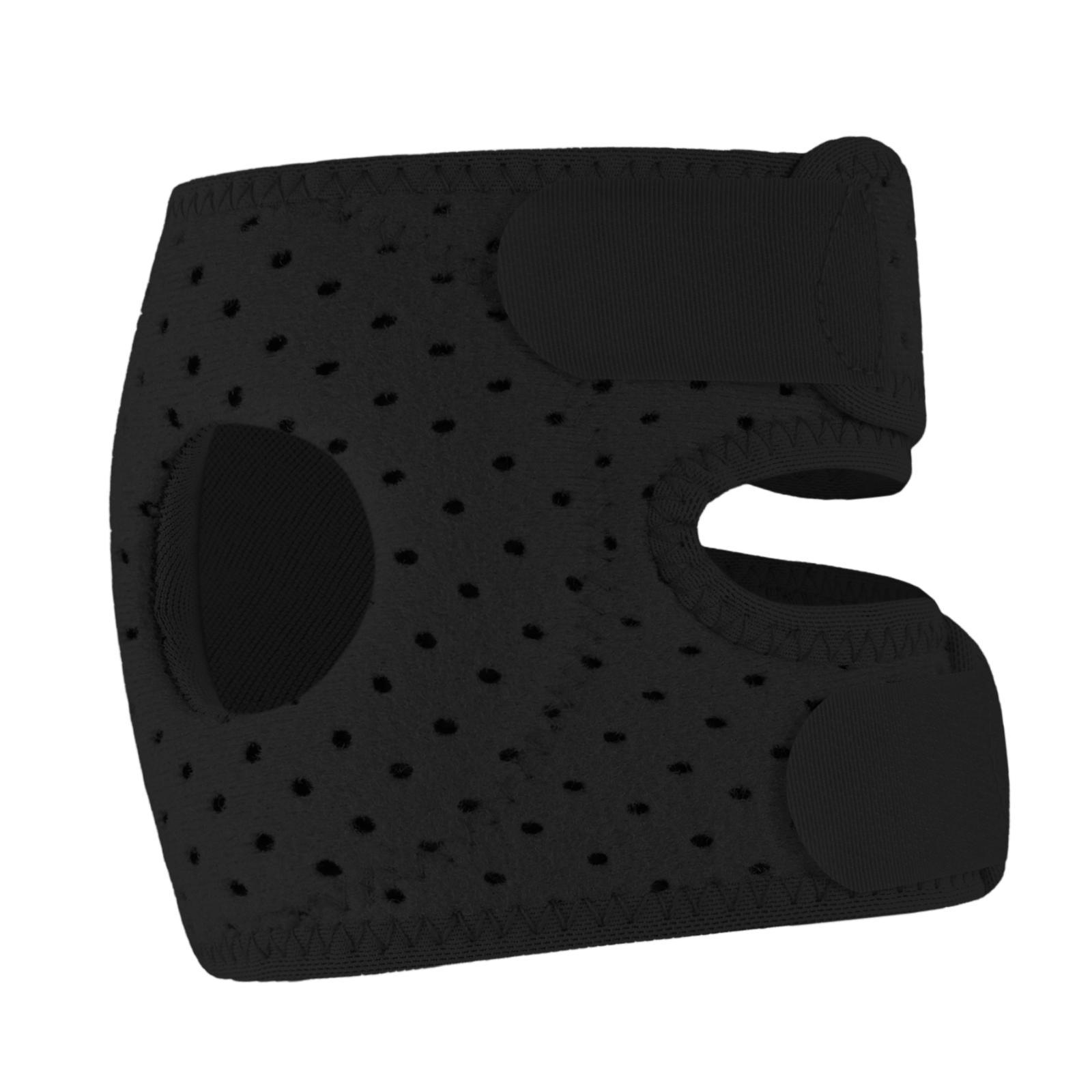 Magideal - Codera Con Almohadilla De Soporte Y Amortiguación, Manga De Codo Ajustable, Ideal Para Correr, Luchar, Hacer Ejercicio, Gimnasio Y Patinaje. Negro