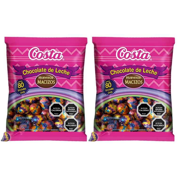 Pack Pascua - Bolsa Huevitos Costa (pack 2u) Dulces Altiro