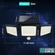 thumbnail image 3 of Luces solares para exteriores Tuffenough 2500 LM 210 LED con control remoto, 3 of 9