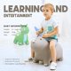 thumbnail image 2 of Juguete Inflable Para Saltar Rhino De Bouncy Horse Para Niños, 2 of 7