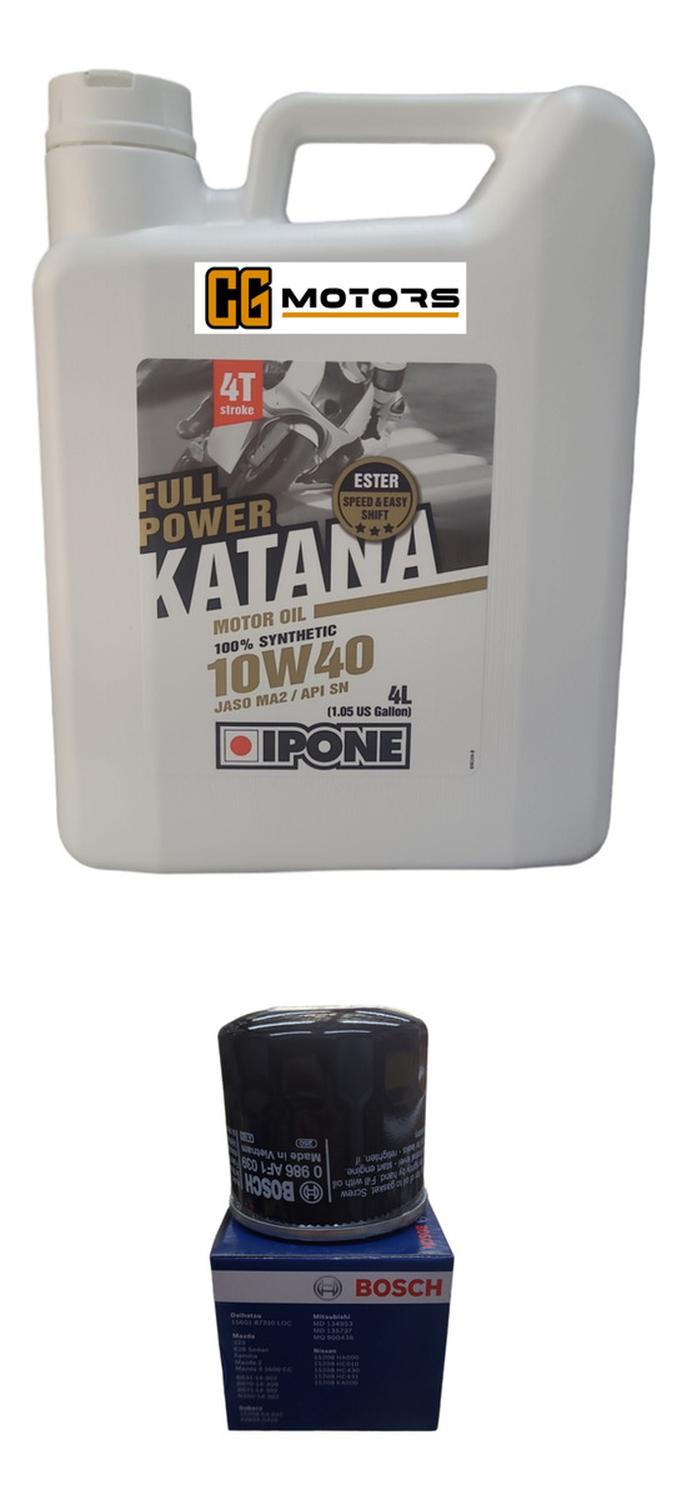 Ipone - Kit Mantencion Moto África Twin Crf 1100 1000L 4L + Filtro