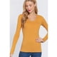 thumbnail image 1 of Camiseta Mujer Elasticada Manga Larga Bambu 2123, 1 of 3