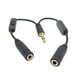 thumbnail image 1 of Cable Auxiliar Jack Macho a Doble Jack hembra y volumen, 1 of 3