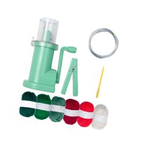 Magideal - Juego De Herramientas Para Máquina De Tejer A Mano, Reparación De Hilo Acrílico, Herramienta Para Tejer, Tejedora De Cordón, Tejedora Doméstica Para C Juego De Hilo De 6 Colores.