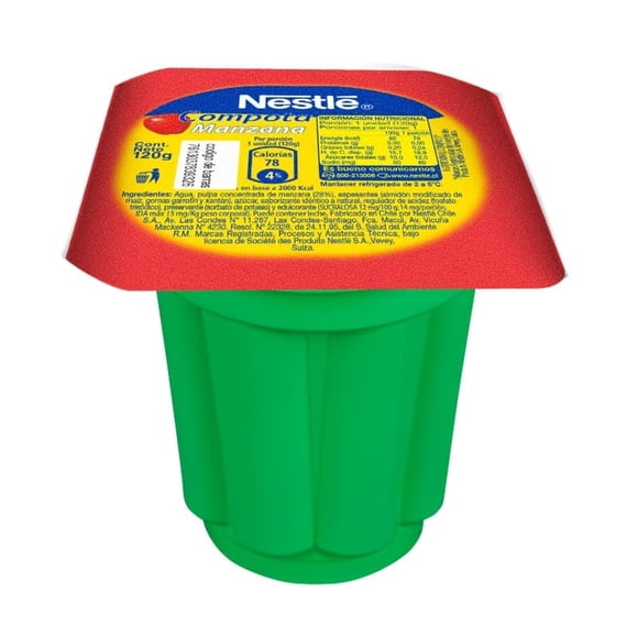 Compota Manzana Tradicional, 120 g