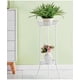 thumbnail image 2 of Pedestal Para Maceta Maceteros Metalico 2 Niveles Blanco 81x34 Cm, 2 of 6