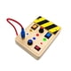 thumbnail image 5 of Luces Interruptor Juguetes Montessori Juguete Tablero Ocupado De Madera Para Niños Pequeños, 5 of 5