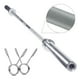 thumbnail image 1 of Barra Olimpica Recta Overfit 20kg 220Cm Cromada Fitness, 1 of 10