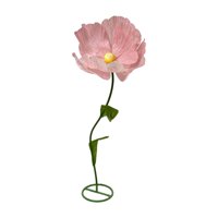 Magideal - Flor Artificial Flor Elegante Decoración De Flores De Papel En 3D Para Fiestas Decoración De Paredes De Banquetes , Rosa