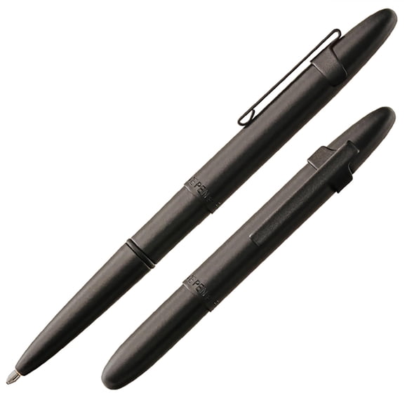 Bolígrafo Pen Fisher Space Matte Black Bullet presurizado