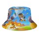 thumbnail image 1 of Arena de Batalla del Zoológico Sombrero bucket para adultos, gorra de protección solar, sombrero de pescador plegable para viajes al aire libre, pesca y actividades de verano, 1 of 6