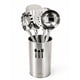thumbnail image 1 of Set Utensilios De Cocina Acero Inoxidable + Soporte 5 Piezas, 1 of 6