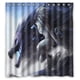 thumbnail image 1 of Cortina de ducha Kindred de The Eternal Hunter, juego de cortinas de baño con ganchos, tamaño 66 x 72 pulgadas, 1 of 3