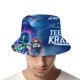 thumbnail image 4 of Ruby Gillman Kraken Adolescente Sombrero bucket para adultos, gorra de protección solar, sombrero de pescador plegable para viajes al aire libre, pesca y actividades de verano, 4 of 6
