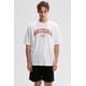 thumbnail image 1 of Polera Hombre Print Central Blanco - V, 1 of 4