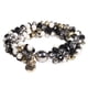 thumbnail image 2 of BRAZALETE MUJER GINO RODINIS B517 | Dorado/Negro/Blanco Perlado, 2 of 3