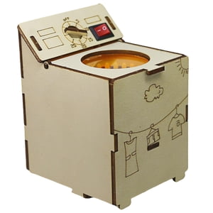 Magideal - Kits De Experimentos Científicos, Juguetes Educativos Para Lavadora, Juguetes De Física, Juguetes Para Armar, Kits De Rompecabezas De Lavadora 3D Para