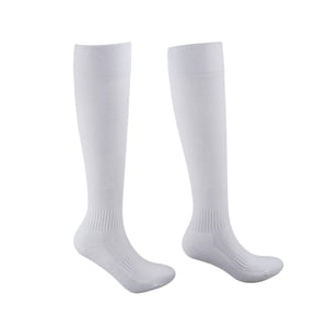 Ioensy - Calcetines De Esgrima Unisex Elásticos Medias De Esgrima Unisex Para Niñas Adulto Xl Blanco