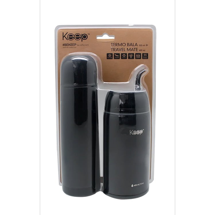 Termo Mate Acero Keepnegro