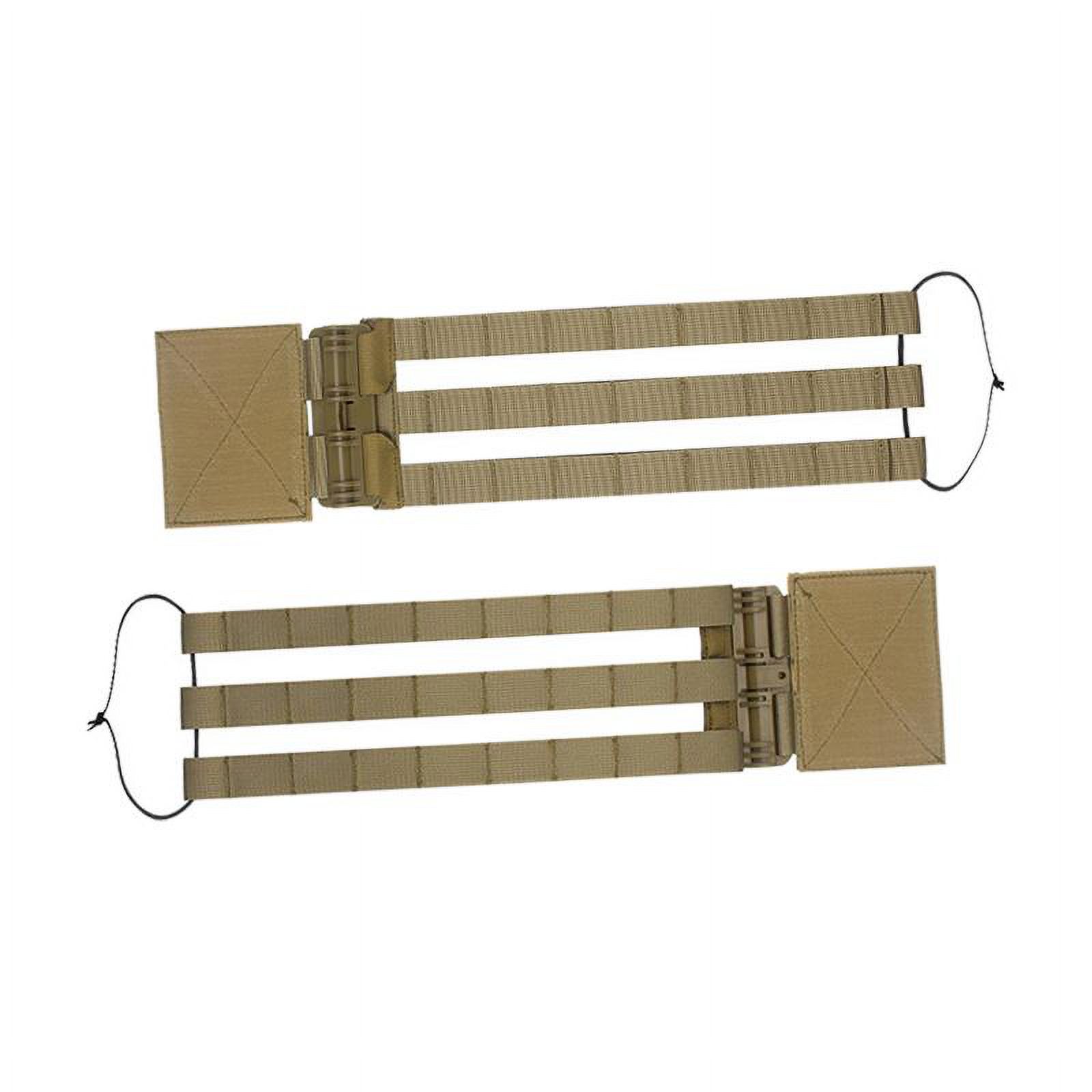 Ioensy - Faja Elástica De Tres Bandas, Ligera, Para Caza, Hombres, Adultos, Cinturón Lateral, Color Caqui