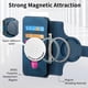 thumbnail image 4 of Funda Billetera Magnética para Xiaomi Redmi Note 12 Pro Plus 5G Soporte Tarjetas Desmontable Azul, 4 of 6