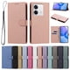 thumbnail image 1 of Cartera Funda para Xiaomi Redmi Note 13 5G Carga Inalámbrica, Rosa, 1 of 6