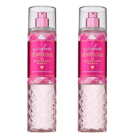 Perfume Bath & Body Works Gingham Gorgeous, 240 ml, paquete de 2