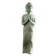 thumbnail image 5 of Estatua De Buda Meditando Figuras Inicio Escultura Coleccionable Manos Juntas, 5 of 5
