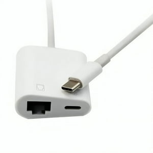 Genérico - Adaptador Tipo-C A Rj45 Lan Gigabit Ethernet 10/100/1000Mbps