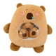 thumbnail image 3 of Muñeco De Carpincho De Peluche, Animal De Peluche De Carpincho Abrazable Para Niños, Regalos De Cumpleaños, Marrón, 3 of 3