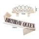 thumbnail image 2 of Tiaras de cumpleaños para niñas, coronas para cumpleaños de mujeres, tiara para reina de cumpleaños de mujeres con banda de cumpleañera, corona para niñas, tiaras y coronas para niñas, 2 of 5