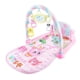 thumbnail image 2 of Estera de juego con estampado de delfines y juguete musical de piano gym para bebés recién nacidos de color rosa, 2 of 3