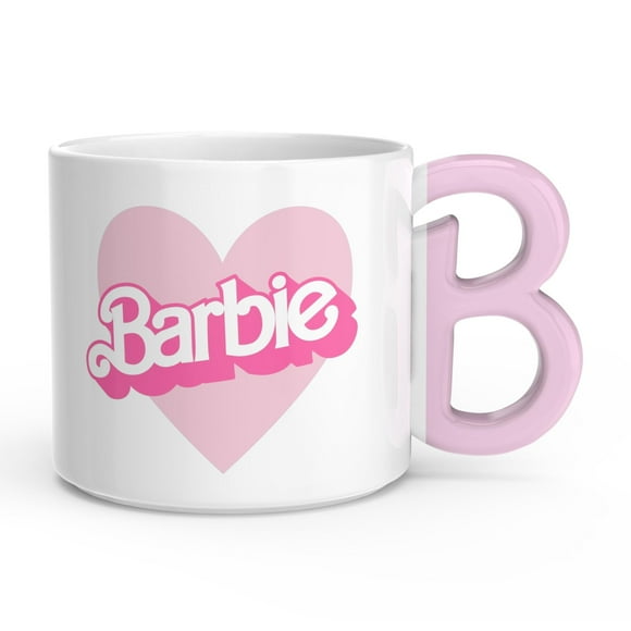 Taza de café Zak Designs Barbie Ceramic, 450 ml, coleccionable