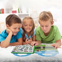 Genérico - Set 3 Juego Libro Pegatinas Autos Camiones Niños Lau