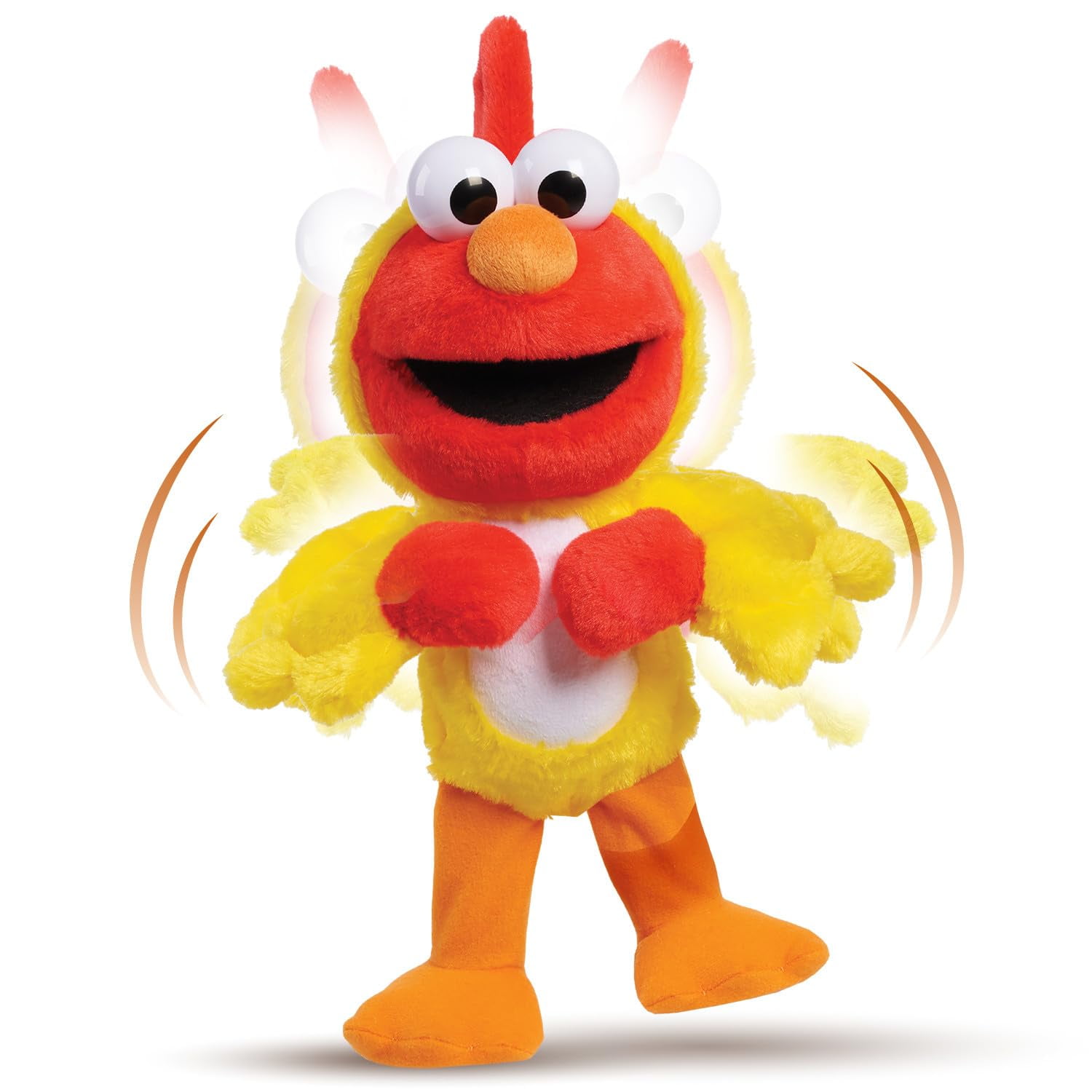 Juguete De Peluche Just Play Sesame Street Chicken Dance Elmo Durante Más De 2 Años