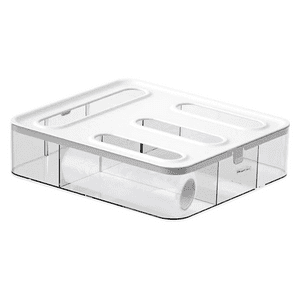 Wakeshome - Organizador De Almacenamiento De Bolsas Dispensador De Bolsas Para Alimentos