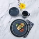 thumbnail image 4 of Juego de vajilla de cocina Gibson Home Zuma, 16 piezas, azul cobalto, 4 of 6