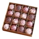 thumbnail image 1 of 16 Adornos De Bolas De Navidad Colgantes Con Dijes Para Guirnalda De Fiesta Navideña De Color Rosa, 1 of 3