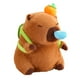 thumbnail image 2 of Juguete de peluche de capibara, juguete de peluche de capibara con burbujas de mocos extraíbles, decoración para habitación de niños, muñeca de Animal Caparazón de tortuga C, 2 of 5