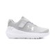 thumbnail image 1 of Zapatillas Under Armour Infantiles Surge 4 para Niñas, Halo Gris/Blanco, Talla 8C, 1 of 4