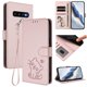 thumbnail image 2 of Funda Volteable tipo Billetera con Correa para Samsung Galaxy S10, Rosa, 2 of 6