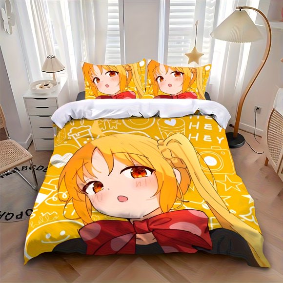Anime Band B-BOCCHI THE R-ROCKS Cute Hot Printed Pattern Suitable Suitable for Home Bedrooms Guest Rooms