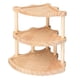 thumbnail image 1 of Soporte De Exhibición De Madera Triangular Para Cupcakes Para Decoración Del Hogar, Juguetes Y Encimera, 1 of 3