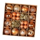 thumbnail image 1 of 36 Bolas De Navidad Adornos Para árbol De Navidad Para Graduación Al Aire Libre Interior Naranja, 1 of 5