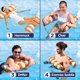 thumbnail image 2 of Flotador de piscina Aqua Original Monterey Hammock para adultos, naranja, 2 of 7