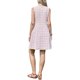 thumbnail image 3 of CURVY GLAM Vestido Midi Casual sin Mangas con Cuello Cuadrado Floral para Mujer con Botones Decorativos S Blanco, 3 of 6
