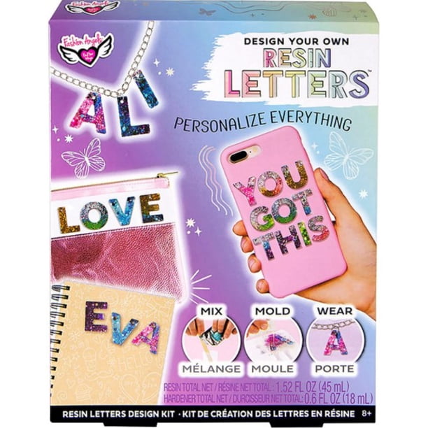 Kit Letras Kit de Diseño de Alfabeto Letras de Resina | Lider